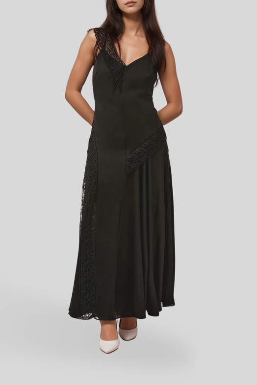 Hire Spirit Lace Maxi Dress | AJE | GlamCorner Hire Spirit Lace Maxi Dress | AJE | GlamCorner