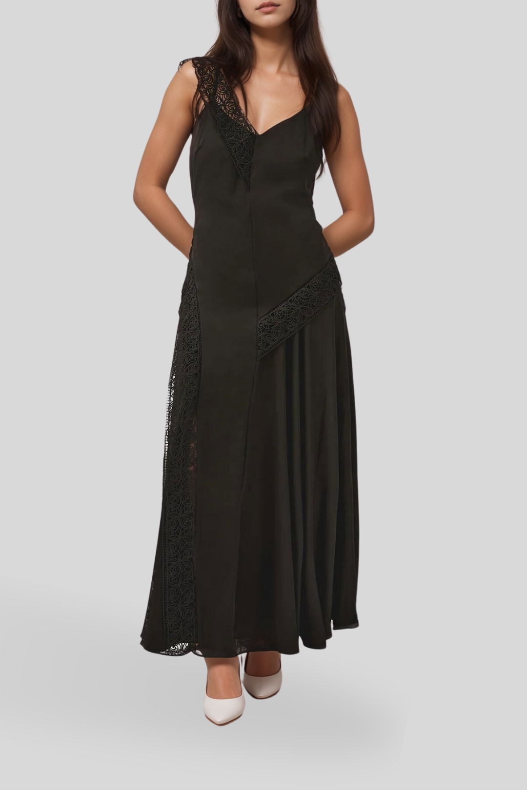 AJE Spirit Lace Maxi Dress