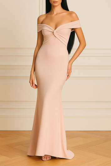 green emerald velvet dress Dolly Elegant Bodycon Dress (Rosy Brown) M
