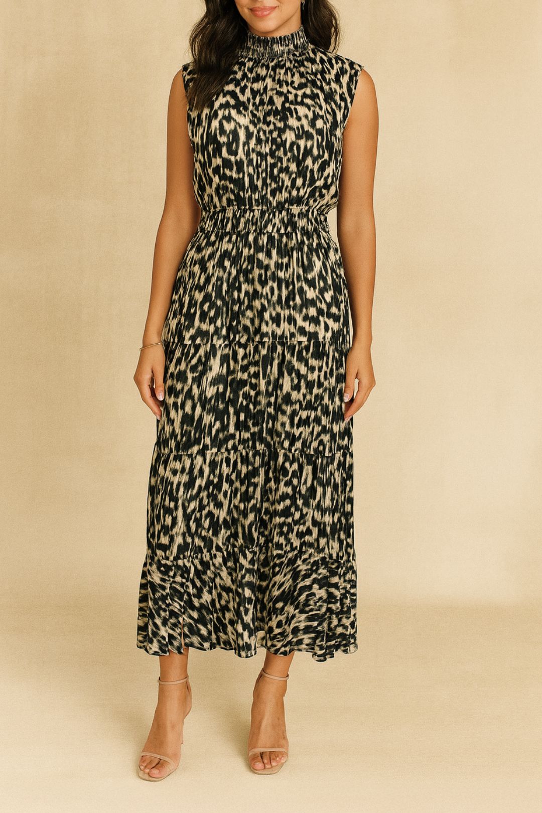 Dress hire luncheon Marcs	Gimme Roar Dress Print