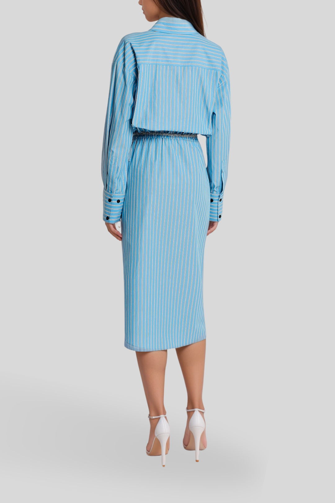 Dress Hire Luncheon Sass & Bide  Percy Stripe Dress  Blue