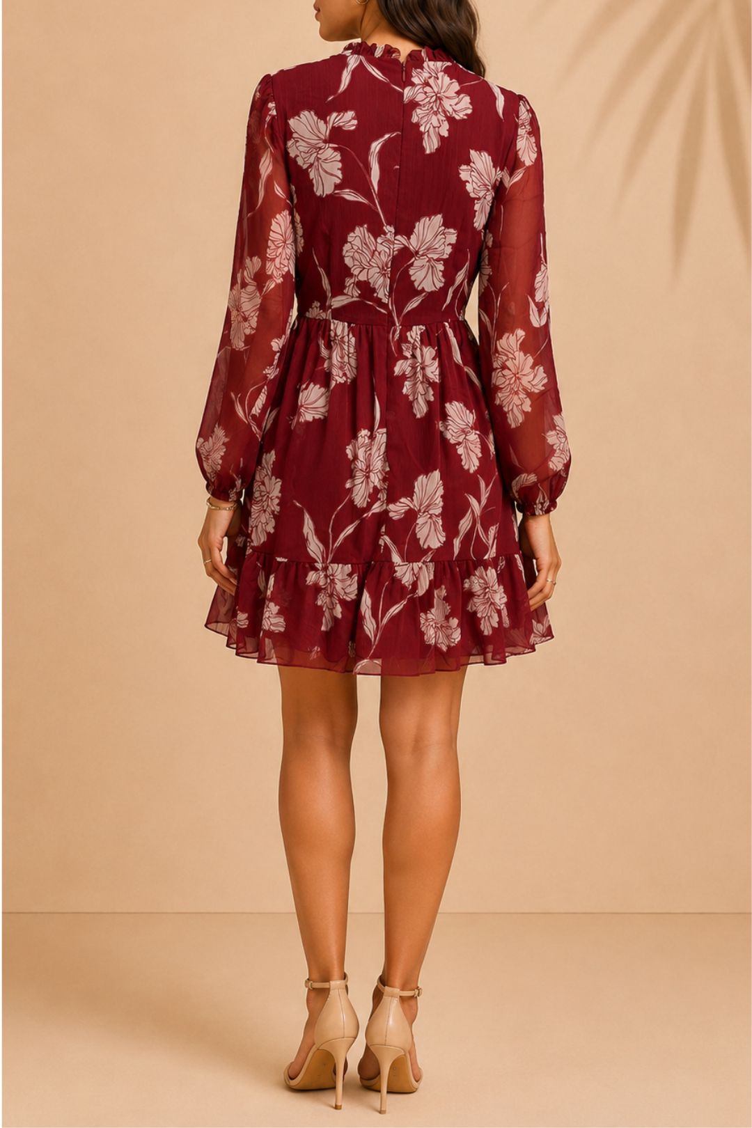 Dress Hire Party AERE	High Neck Mini Dress