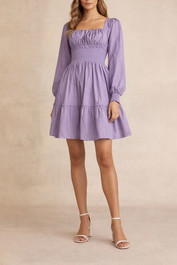 Dress Hire party Lusana	Dahlia Dress Lavender