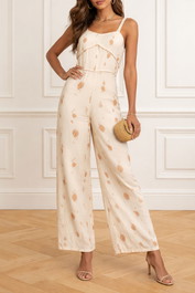 Dress Hire Party Sancia	Anja Jumpsuit Cerion Shell