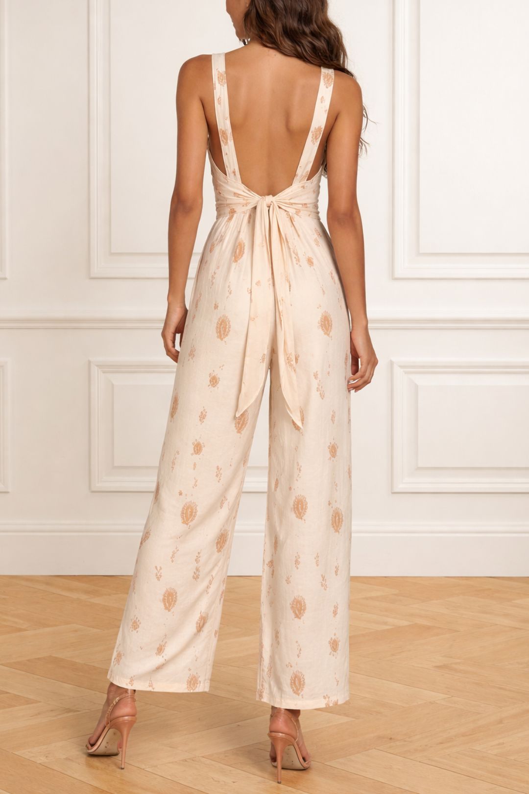 Dress Hire Party Sancia	Anja Jumpsuit Cerion Shell