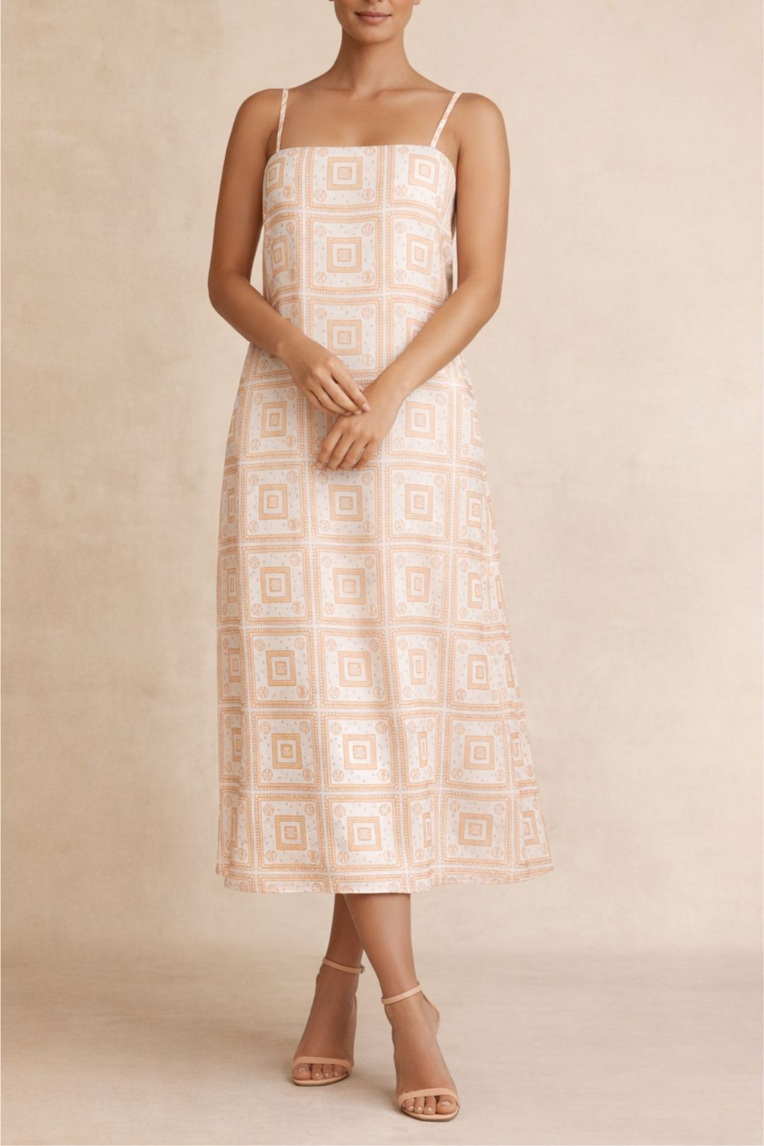 dress hire party sancia Manola Dress Tallis Print