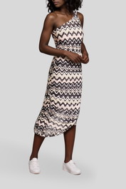 Dress Hire casual seafolly Mesh Midi Dress - Black