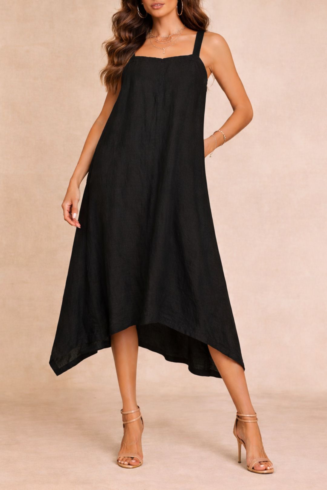 Dress hire Party The Shanty Corporation	Black Shift Dress Midi