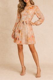 Dress Hire party Y.A.S	Yas Satura Ls Dress - Soft Pink