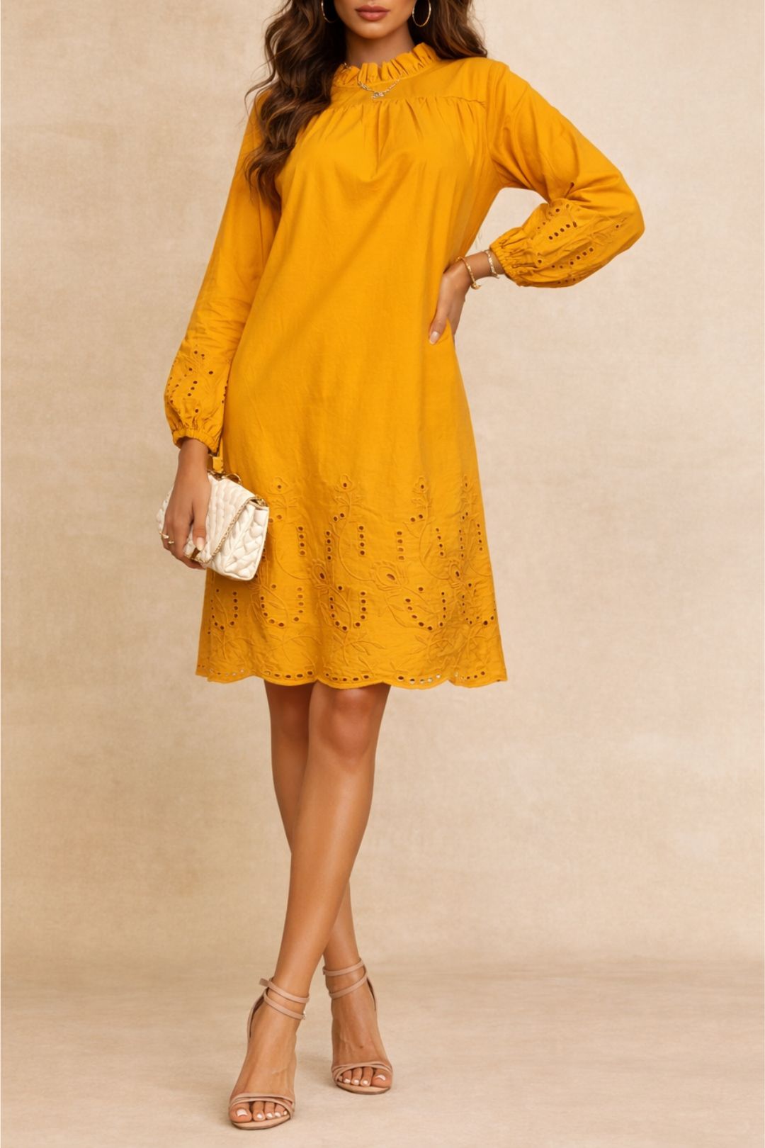 Dress hire Party YAS Yas Field Ls Dress