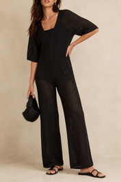 Dress Hire Resort Event Viktoria and Woods	Ventura Jumpsuit - Black