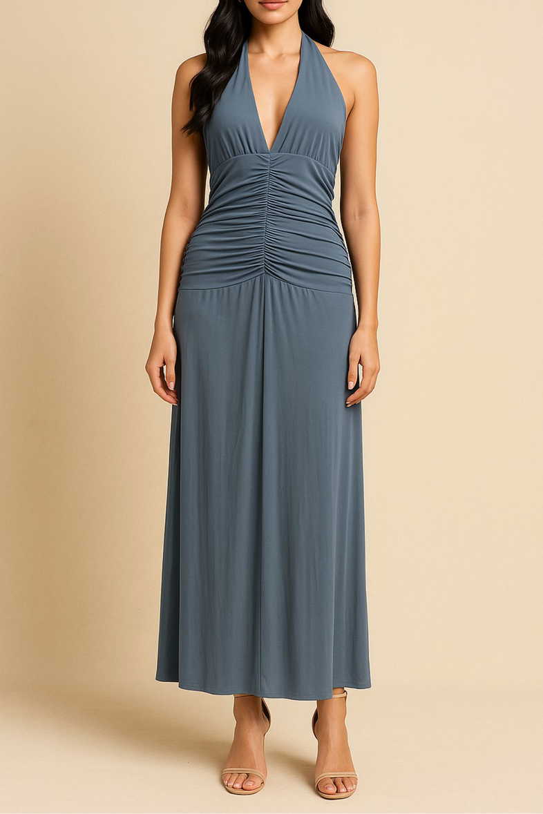 antoinette maxi dress Antoinette Maxi Dress – Hunter Bleu
