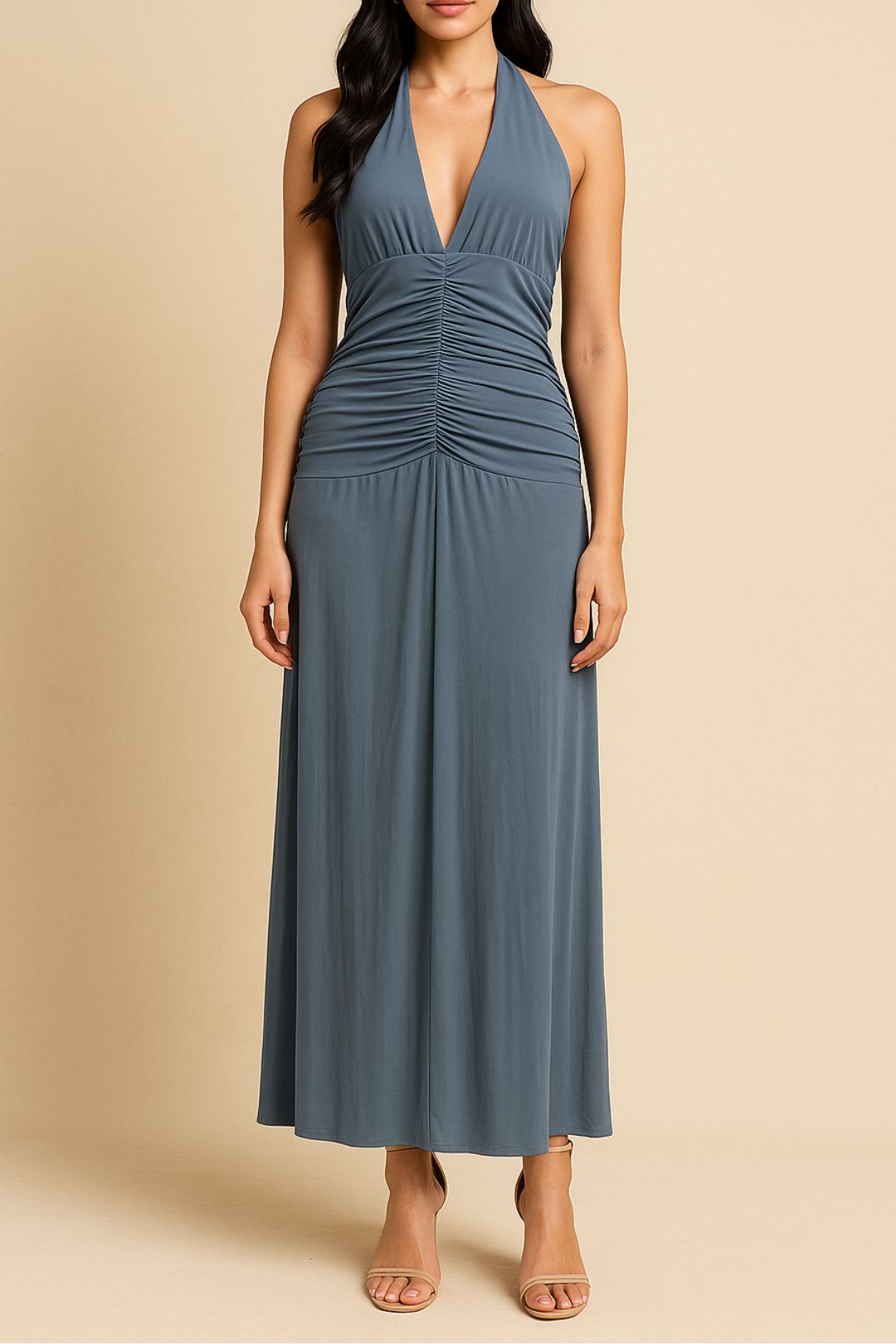 Dress Hire Wedding Guest Kookai Brooklyn Maxi Dress Blue