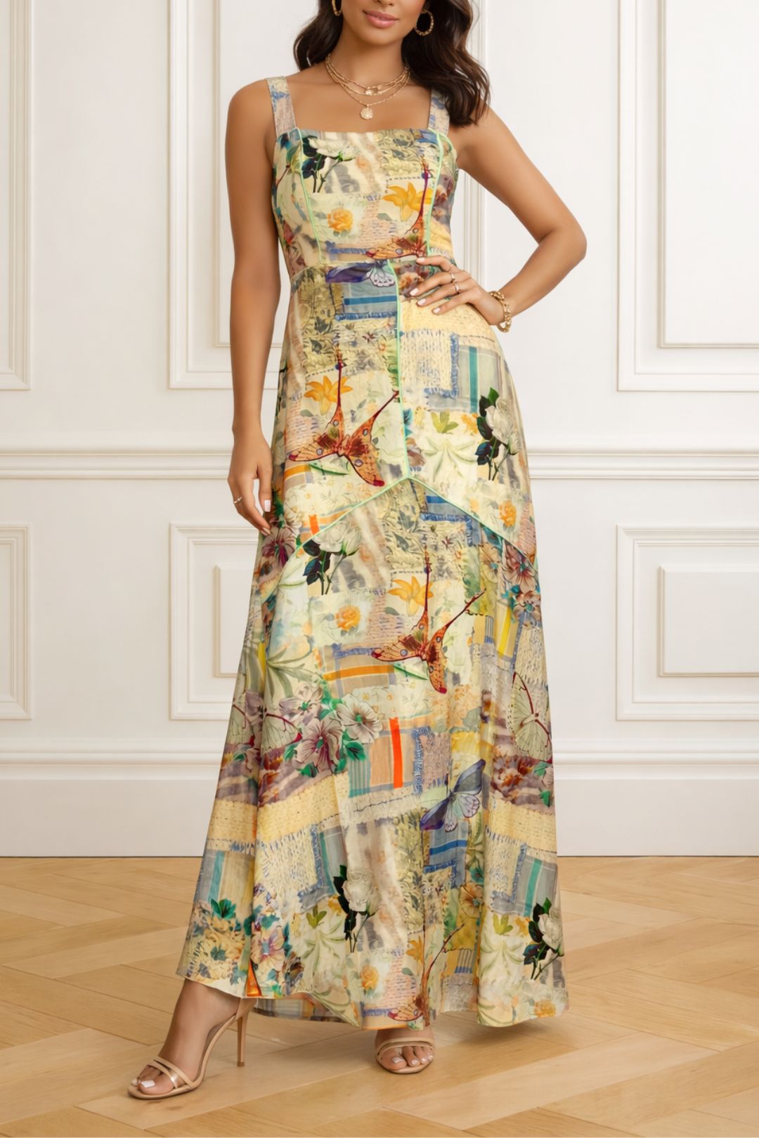 Dress Hire Wedding GUest Sass & Bide By Chance Maxi Dress 