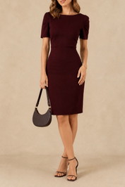 Dress Hire Work Event David Lawrence  Kamila Pencil Dress