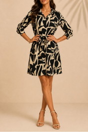 Dress Hire Work Event Only Tiana Life L/S Shirt Dress