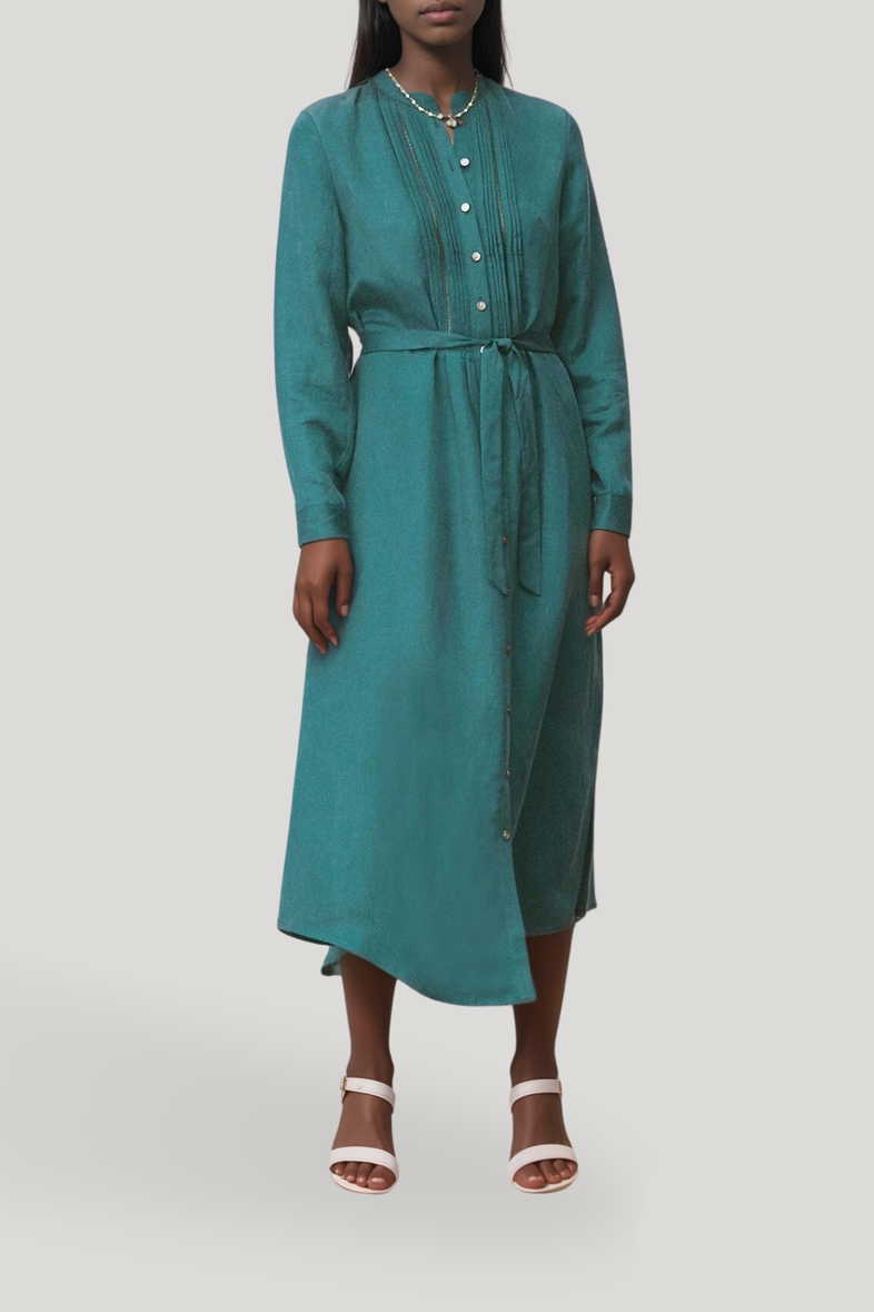 button front dress mini The Remi Button Front Mini Dress