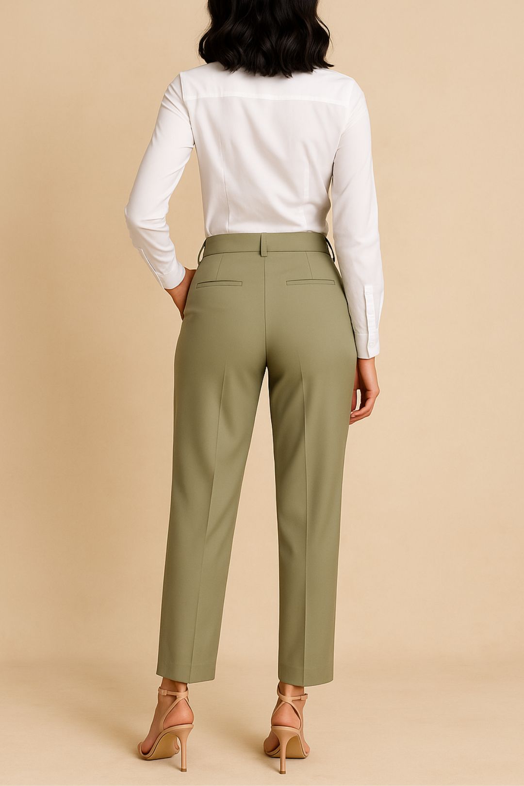 dress hire work function SIR	Adrien Trouser in Sage