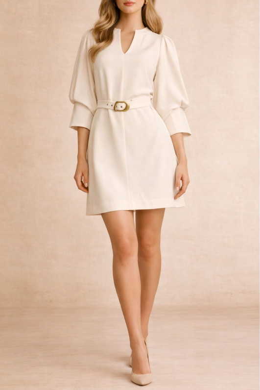 cue formal dresses Nox Anabel Y226 Fitted Homecoming Short Beaded Cocktail Dress main image 0