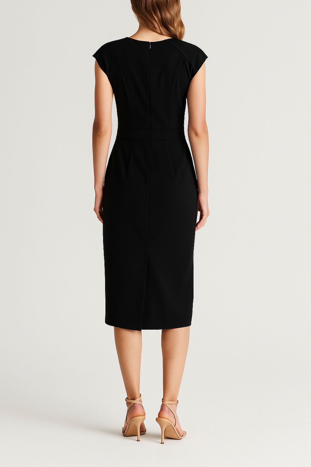 Dress Hire work function Veronika Maine Stretch Suit Pencil Dress Black