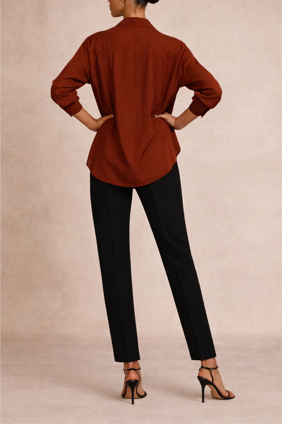 Dress Hire Work Function Veronika Maine	Cowl Neck Acetate Top