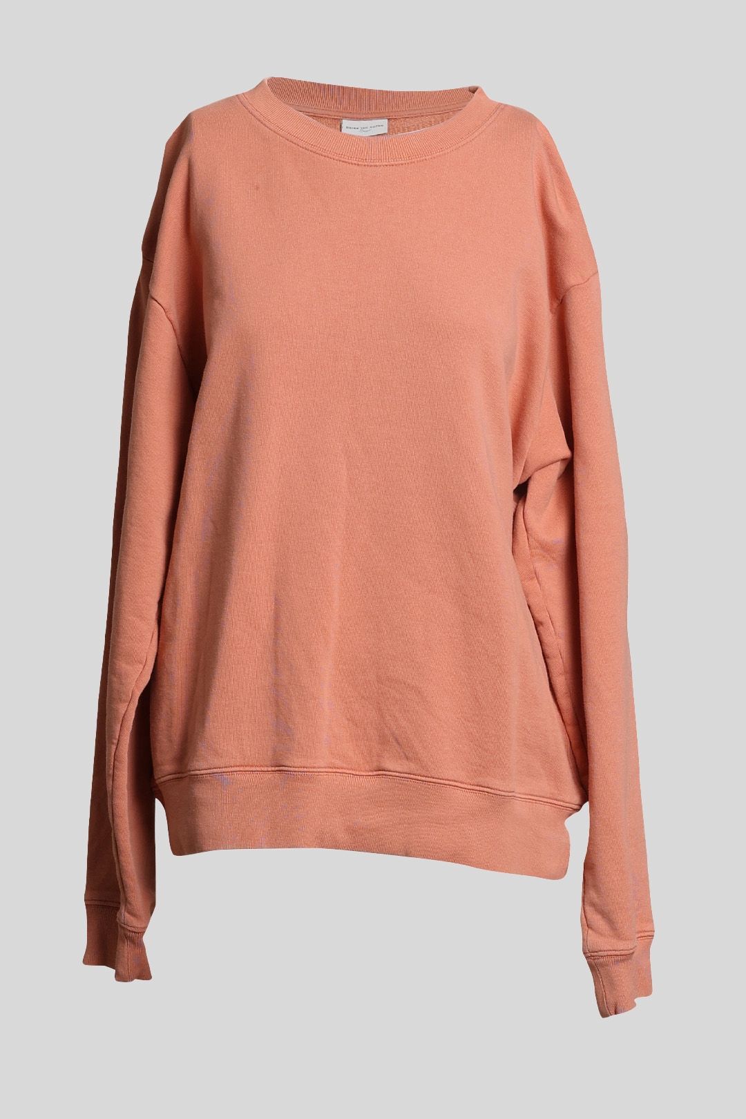 Dries Van Noten Orange Crew Neck Sweater