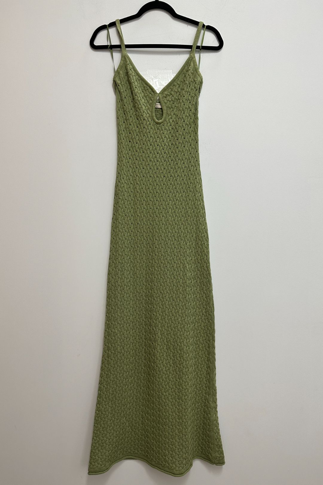Effie Knit Key Maxi Dress in Sage