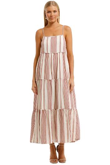 elka collective brown dress Zoe Tank Dress Chocolate