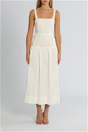 Elka Collective Farnsworth Dress White