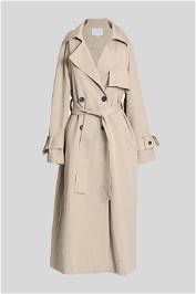 Elka Collective Francisco Trench in Stone