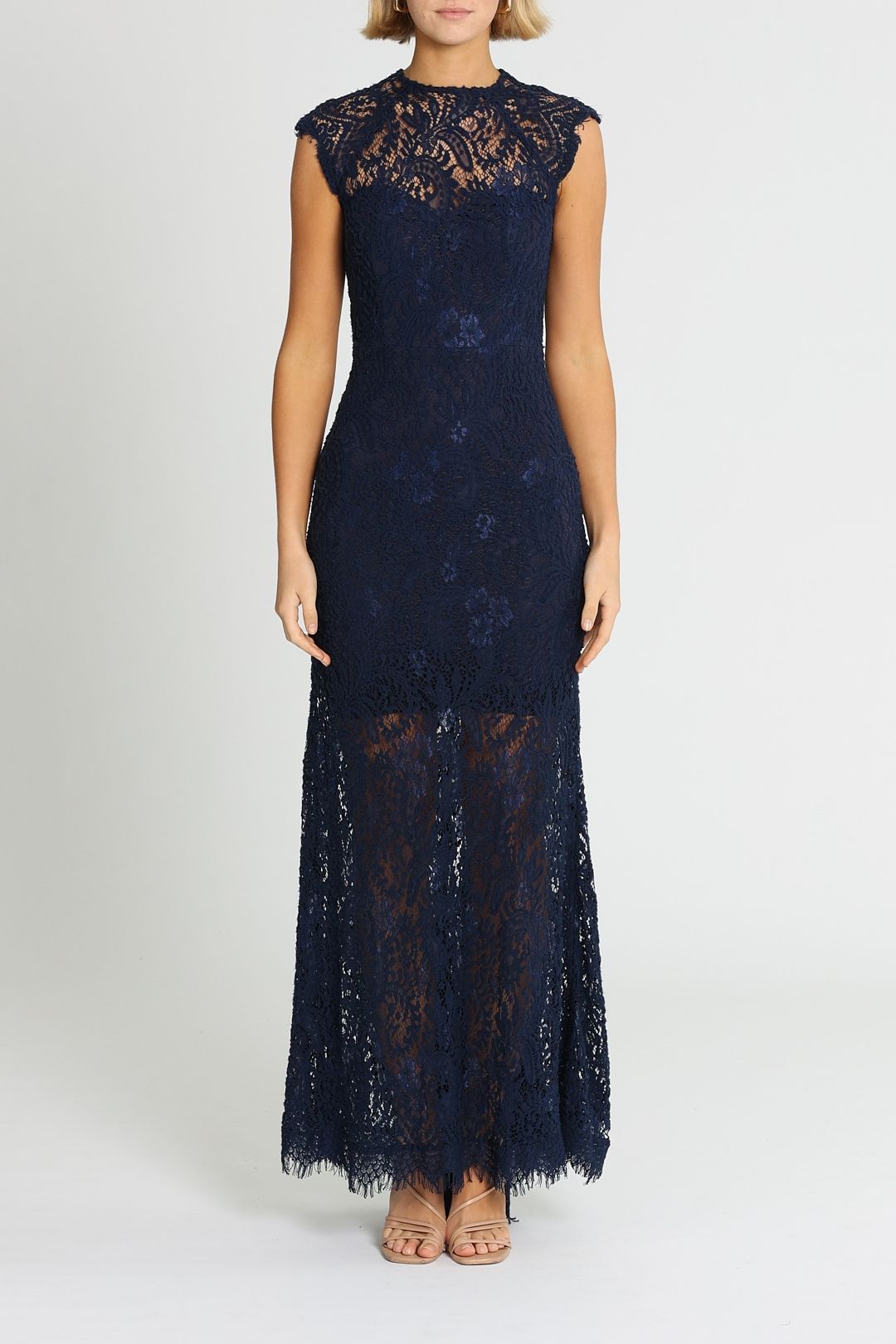 Elle Zeitoune Demi Gown Navy 