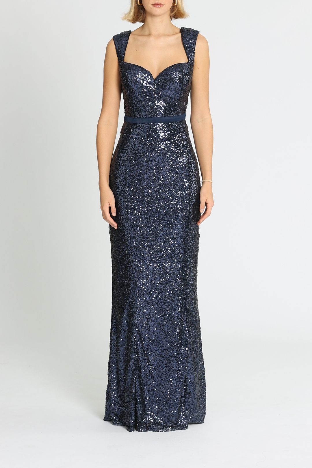 Elle Zeitoune Liam Midnight Gown Sequins