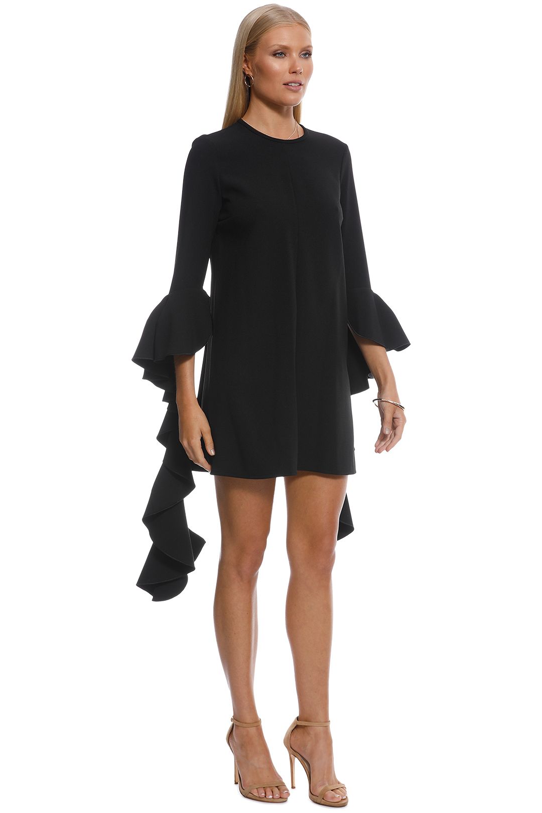 Kilkenny Frill Sleeve Mini Dress by Ellery for Hire GlamCorner