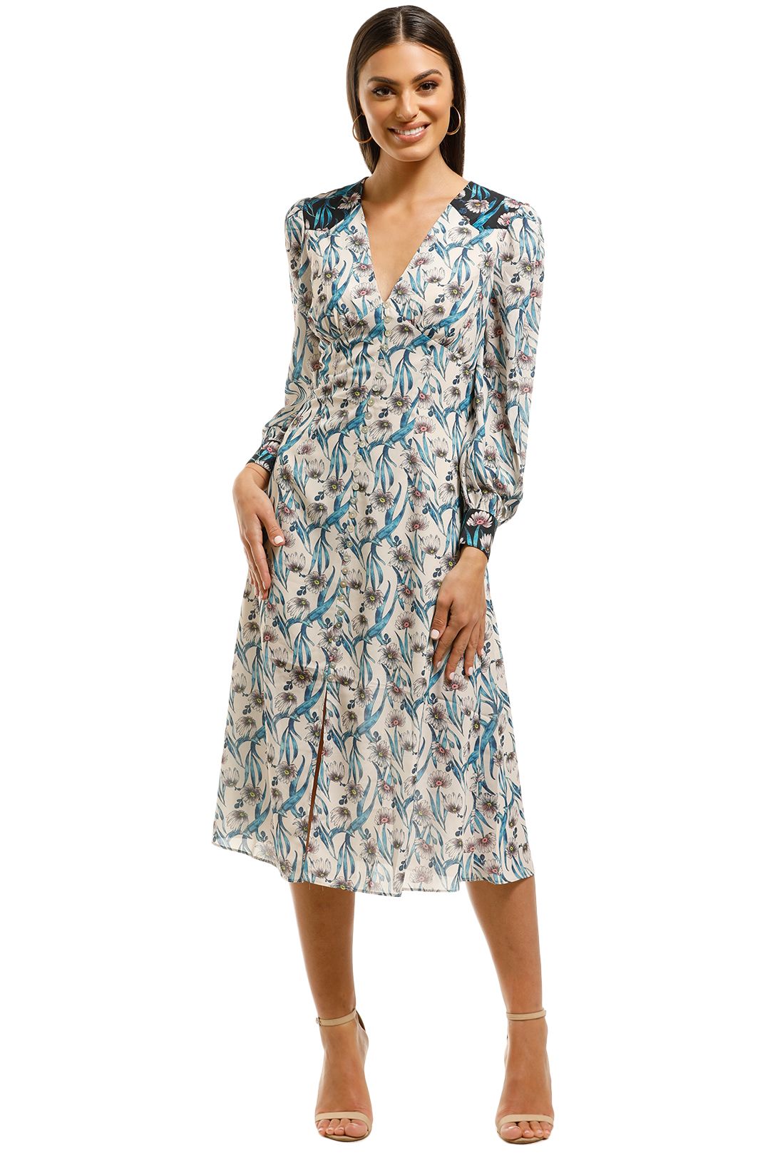Elliatt-Alessandra-Dress-Blue-Front