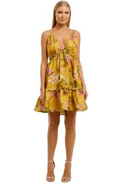 Elliatt-Bahamas-Mini-Dress-Floral-Front
