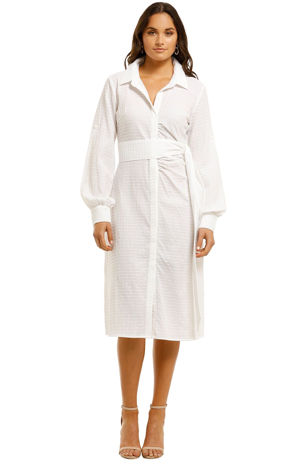 Elliatt-Payton-Dress-White-Front
