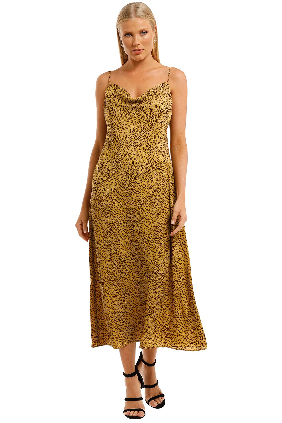 Elliatt-Tudor-Dress-Multi-Front