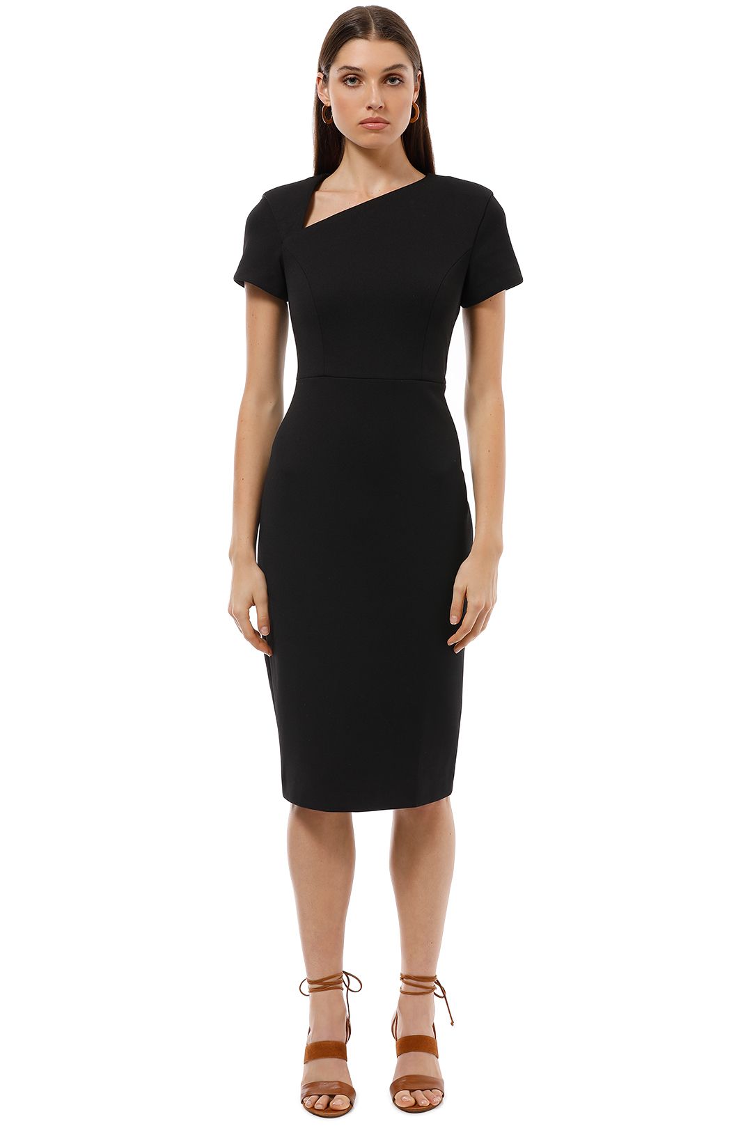 Elliatt - Astral Dress - Black - Front  