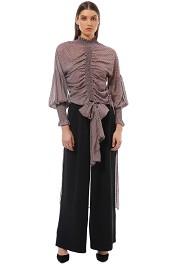 Elliatt - Manhattan Top - Truffle - Front