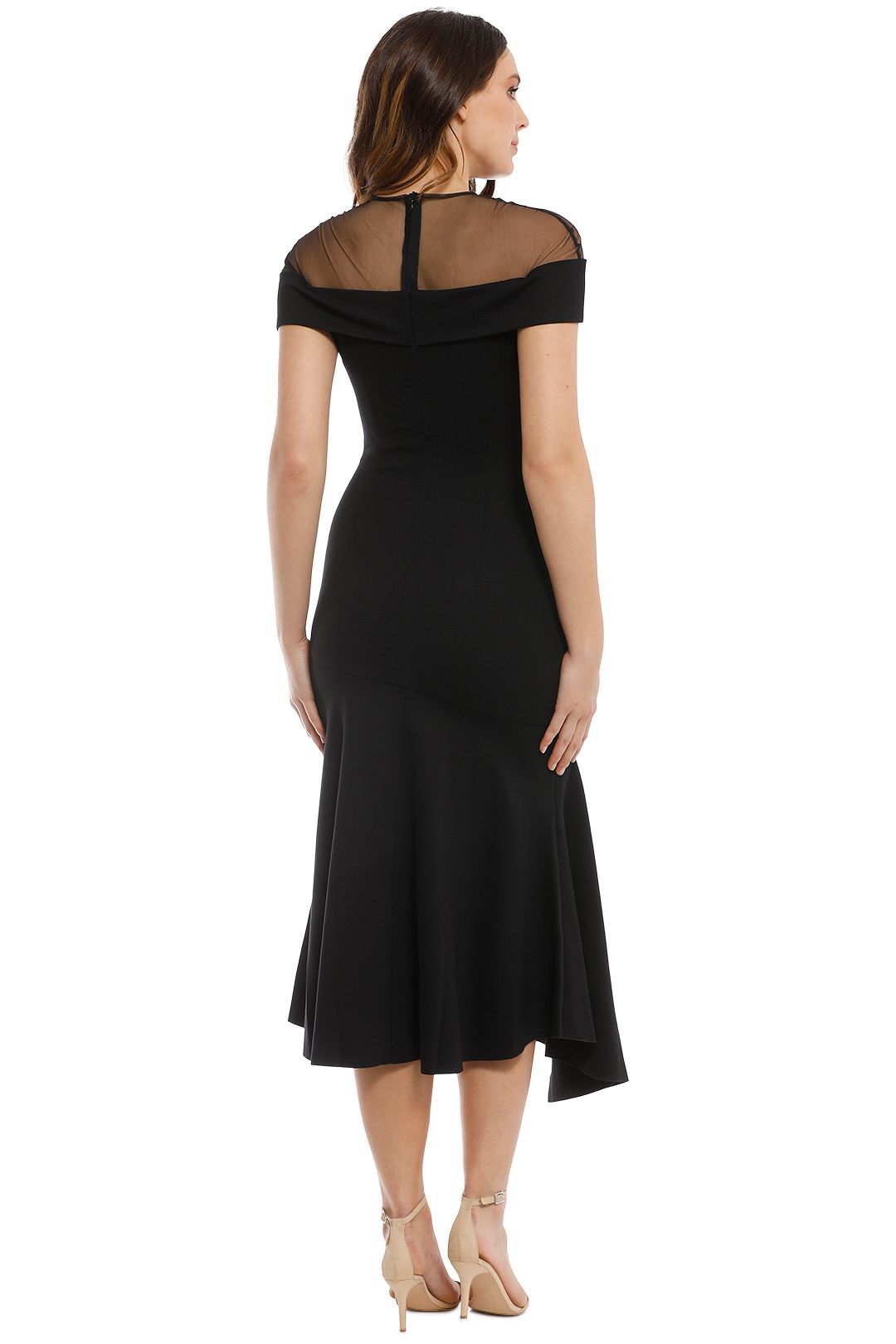 Elliatt - Martini Dress - Black - Back