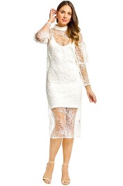 Elliatt - South Dress - White - Front