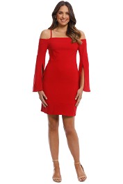 Elliatt - Tempo Dress - Red - Front