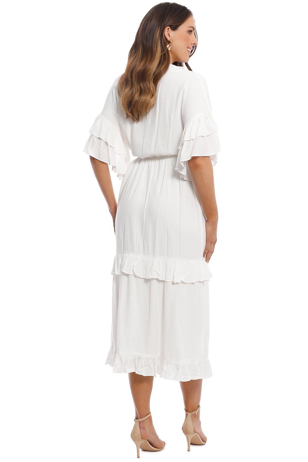 Elliatt - Vino Dress - White - Side