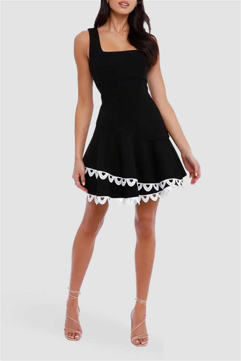 knee length dresses for ladies Edith Midi Dress - Mint | Tulle Lining main image 0