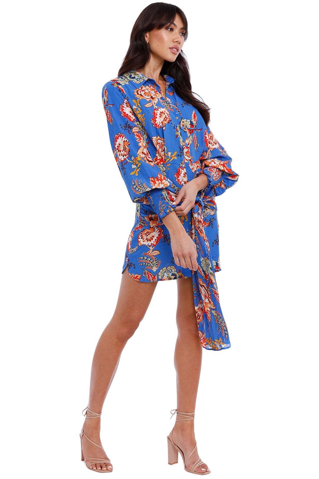elliatt times dress in blue multi Womens Dresses Elliatt Times Dress Blue Multi Formal Dresses Times Dress In Blue Multi Elliatt Elliatt
