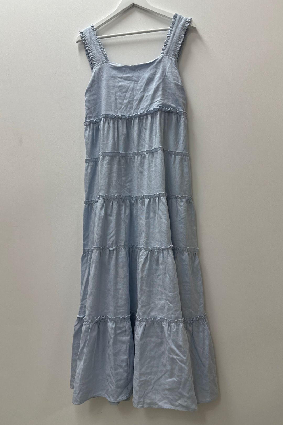 Girl and the Sun Emery Maxi Dress in Blue