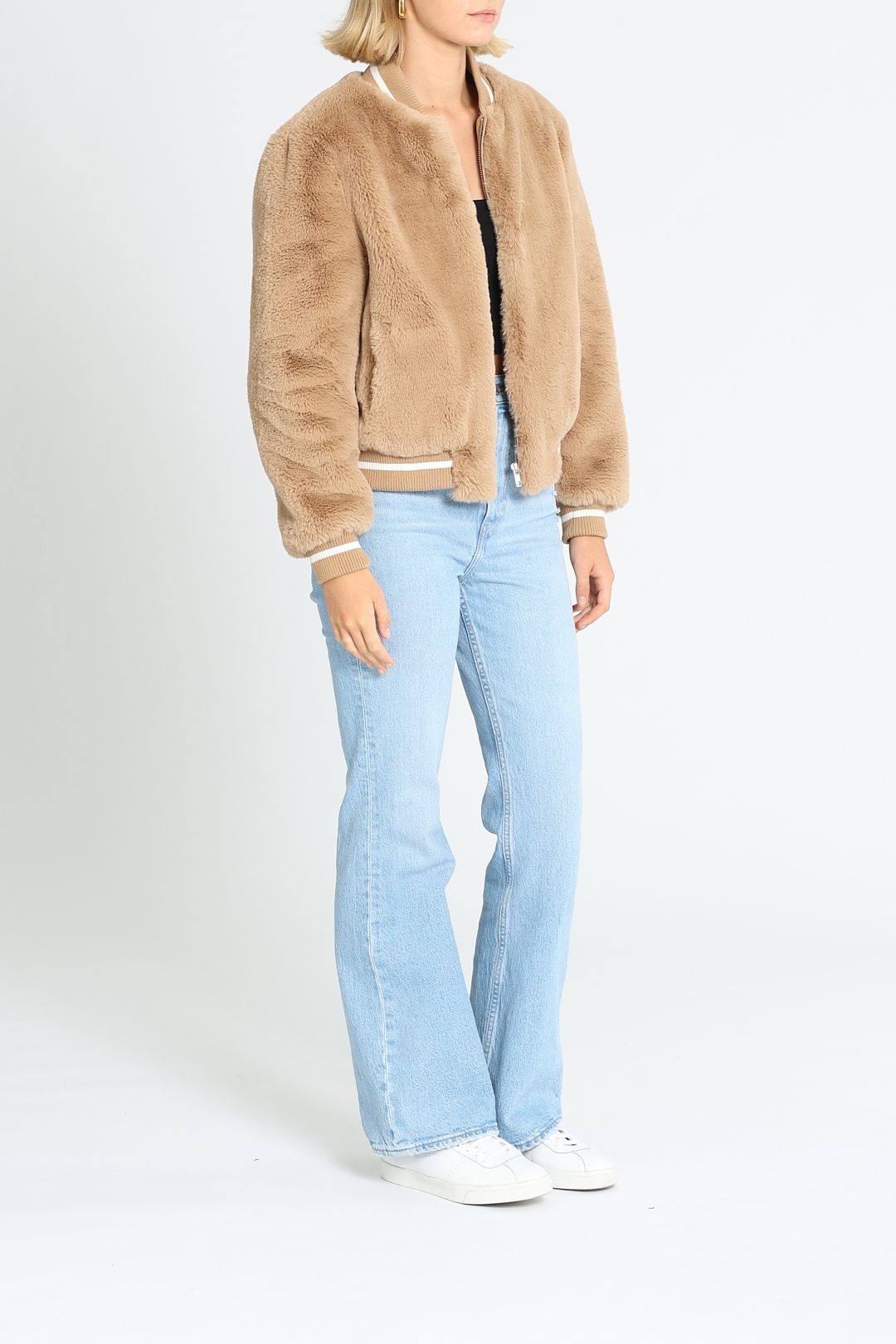 ENA PELLY
 Ivy Multi Faux Fur Jacket main image 0