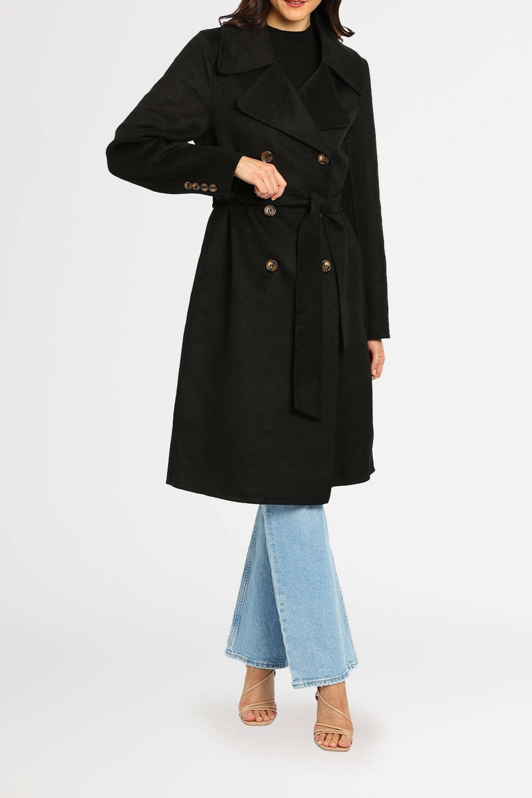 Esmaeé Hutton Coat Black