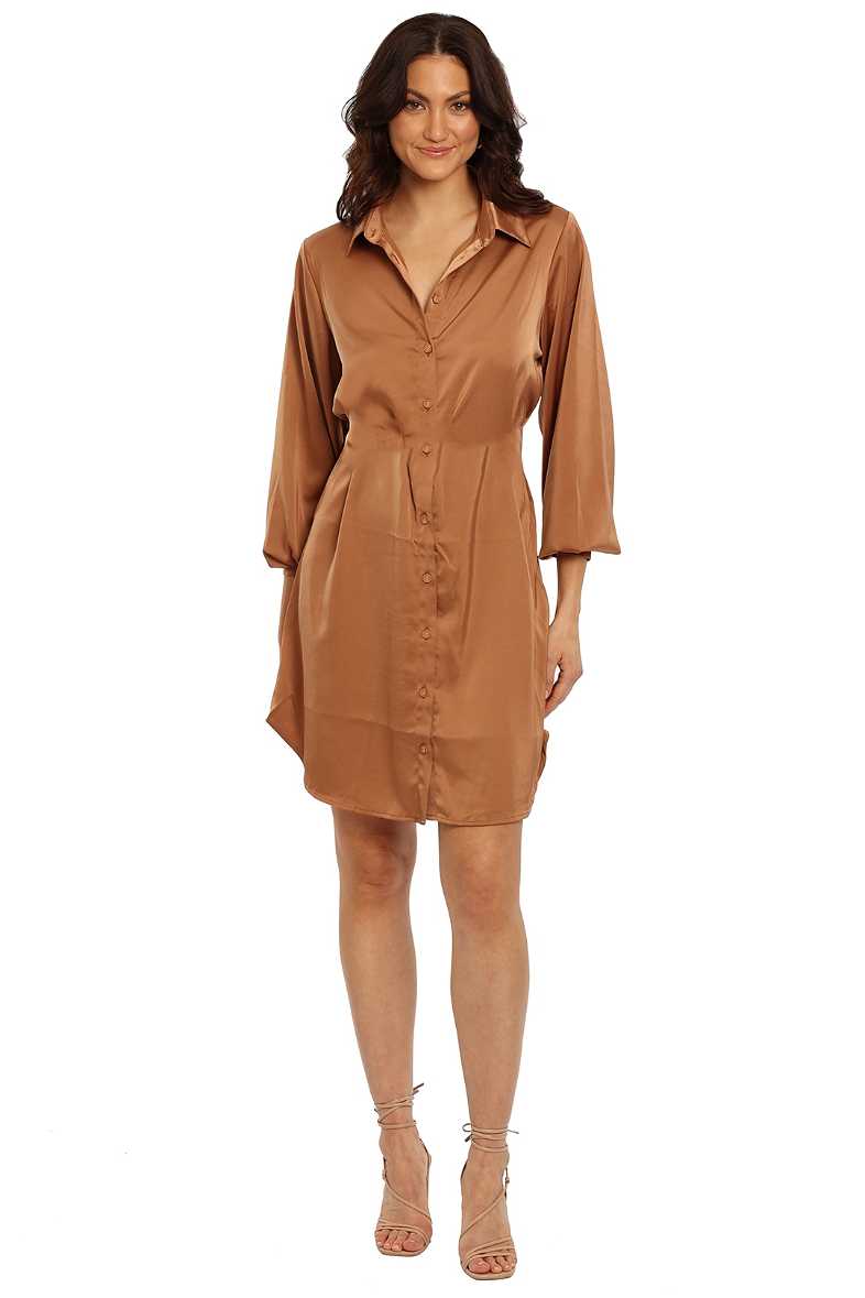 Hire Cut Out Shirt Dress | T By Alexander Wang | GlamCorner