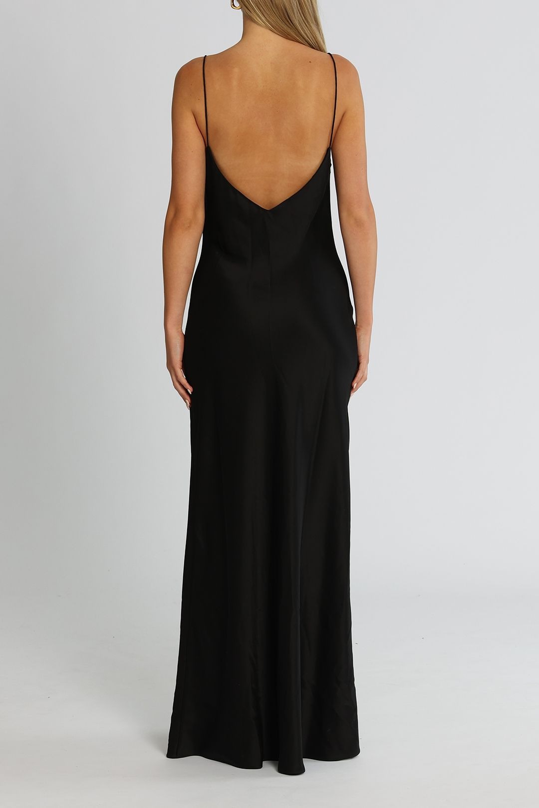 Esse Bias Maxi Slip Dress Backless